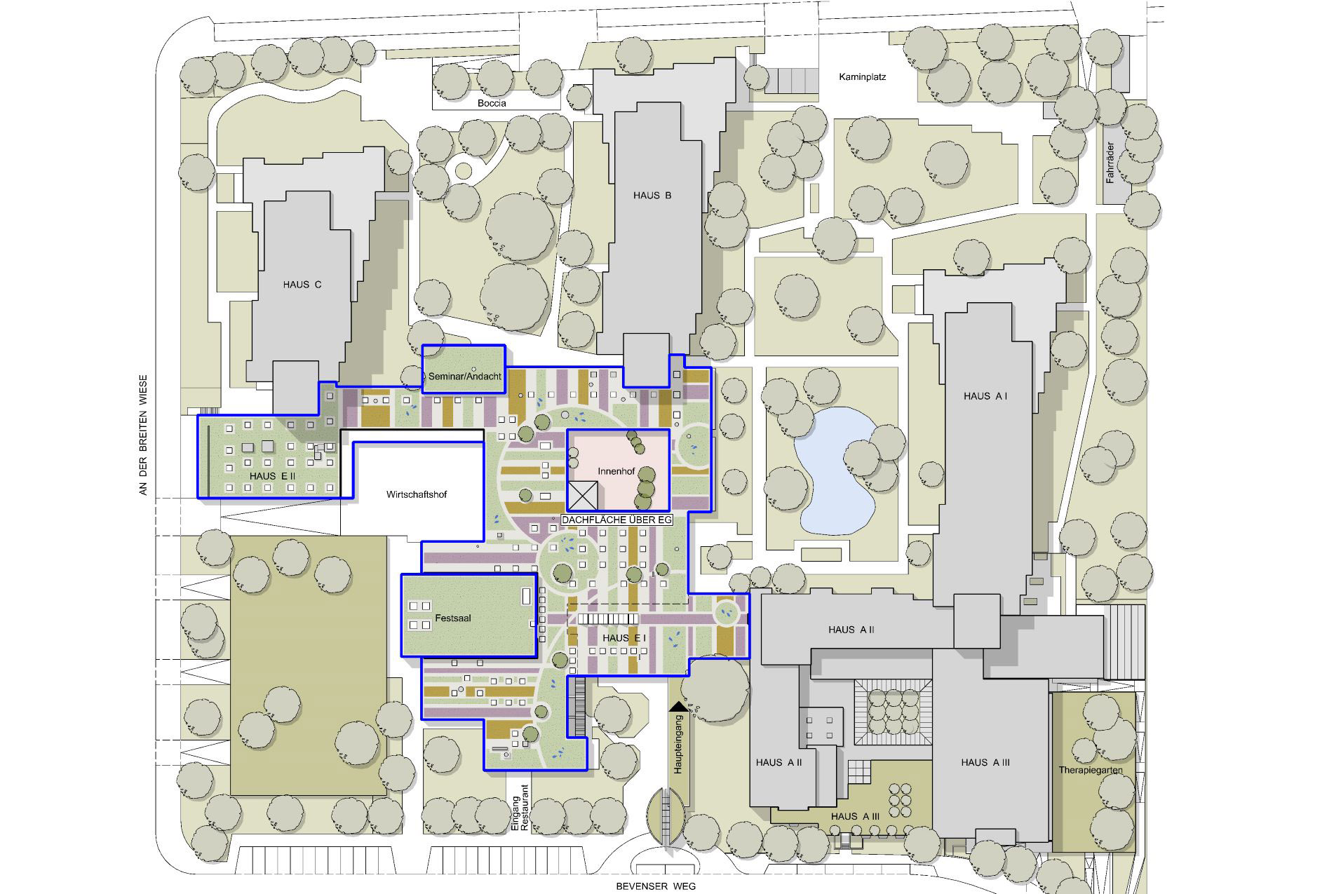 Fahr Architekt Hannover - Eilenriedestift Dachterrassen <small>Hannover</small>